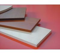 nextradeitalia 5PZ MENSOLA SQUADRATA BIANCA CM 120X40X1,8