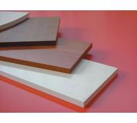 nextradeitalia 5PZ MENSOLA SQUADRATA BIANCA CM 80X20X1,8
