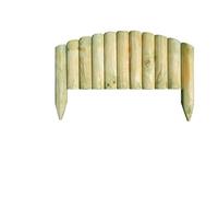 NEXTRADEITALIA CF da 1PZ Bordure per AIUOLE Vampiro AD Arco Ø 5 CM 54 X 26/47 H in Legno di Pino IMPREGNATO per FIORIERE Giardino AIUOLA E Fiori