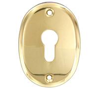 NEXTRADEITALIA CF da 2PZ BOCCHETTA CON FORI ART. F0232 OTTONE LUCIDO