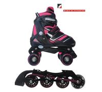 NEXTREME Pattini 2 in 1 Reverse Trasformabili pattini Linea Rotelle allungabili