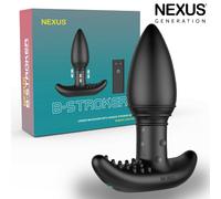 Nexus - B-Stroker Remote Control Unisex Massager with Unique Rimming Beads Vibe