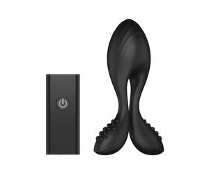 Nexus® Bendz™ - Plug anale vibrante con telecomando e comfort 24/7 - Taglia - large