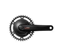 SHIMANO Nexus FC-C6000 - Guarnitura a 38 denti, colore: Nero