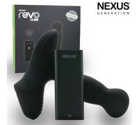 Nexus Revo Slim Stimolatore Punto P Rotante con Telecomando Nero