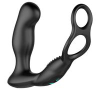 Nexus Revo - vibratore prostata rotante ad anello (nero)