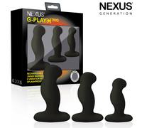 Nexus SET 3 VIBRATORI anale punto G-Play Trio Plus Unisex Vibrator Pack S/M/L
