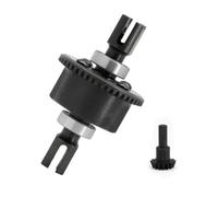 NexusDrive 1/8 1/7 RC Auto di Upgrade Parti 43T 10T Front Retro differenziale Compatibile con Modelli 6S Simili al reato di Mojave in Uscita(Black)