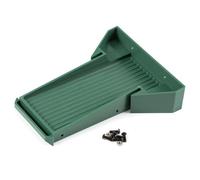 NexusDrive 1 di telaio per telaio in fibra di fibra di fibra di roccia RC a 10 con lettori di letto e barche compatibili con assi AR44 e sistemi di assi portali F10(Green Bed)