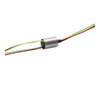 NexusDrive 1 PCS 1-2A 4CH 6CH Anello con conduttivo Anello 360 Gradi Dia 5,5 mm 6 mm 8 mm con Filo AWG28 Compatibile con Anelli da Collezione di droni Connettore Elettrico(Dia. 8mm 4CH)