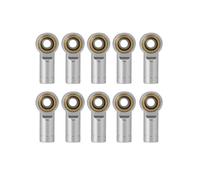 NexusDrive 10 pezzi in metallo m3 m4 m4 articolazioni a sfera per estremità del legame collegamento compatibili con 1 10 RC Models Auto barche aeroplane Parti fai -da -te adattati CC01(M3 Sliver)