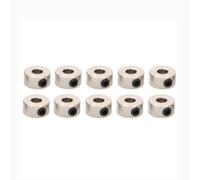 NexusDrive 10pcs 2,1 mm 3,1 mm 4,1 mm 5,1 mm da 2,6 mm a Ruota in Metallo Collare boccola 'Albero per rc Model Landing Gear Stopper Compatibile con Barche RC e Aerei(2.6mm)