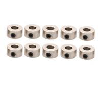 NexusDrive 10pcs 2,1 mm 3,1 mm 4,1 mm 5,1 mm da 2,6 mm a Ruota in Metallo Collare boccola 'Albero per rc Model Landing Gear Stopper Compatibile con Barche RC e Aerei(4.1mm)