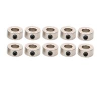 NexusDrive 10pcs 2,1 mm 3,1 mm 4,1 mm 5,1 mm da 2,6 mm a Ruota in Metallo Collare boccola 'Albero per rc Model Landing Gear Stopper Compatibile con Barche RC e Aerei(5.1mm)