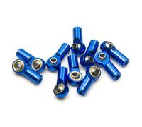 NexusDrive 10pcs metal m3 m4 m4 tie ginnascola ginnastica 'articolazione 'articolazione compatibile con 1 10 in RC come CC01 Trx6 e modelli simili(M3 Dark Blue)
