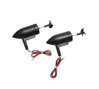 NexusDrive 1PAIR 7.4V 390 Motore Spazzolato Phluster Sottomarino 10000 Giri/min 26mm 3 Propulsore Propulsir Motore Fai -da -Te per Esca RC Compatibile con Modelli Standard