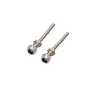 NexusDrive 1PAIR D3 D4 D5 D6 Assegna della Ruota del Cambio M4 M5 M6 M8 Assale in Acciaio con Dadi Compatibile con Le Parti Fai -da -Te Modello RC Modello Fai -da -Te(D3xM5xL40)