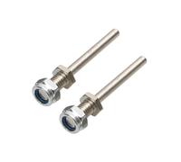 NexusDrive 1PAIR D3 D4 D5 D6 Assegna della Ruota del Cambio M4 M5 M6 M8 Assale in Acciaio con Dadi Compatibile con Le Parti Fai -da -Te Modello RC Modello Fai -da -Te(D5xM8xL61)