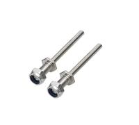 NexusDrive 1PAIR D3 D4 D5 D6 Assegna della Ruota del Cambio M4 M5 M6 M8 Assale in Acciaio con Dadi Compatibile con Le Parti Fai -da -Te Modello RC Modello Fai -da -Te(D4xM6xL52)