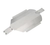 NexusDrive 1pc 16207 16208 16209 16210 H16 Skid in acciaio inossidabile Plate Armatura Telaio Protettore del cambio Compatibile con 1 a 16 parti di sostituzione delle auto RC a 16 in