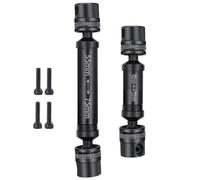 NexusDrive 2 pcs alberi di trasmissione in acciaio inossidabile centrale azionario centrale compatibile con 1 a 18 parti di upgrade per auto RC adatta ai modelli in stile(Style C)