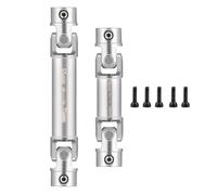NexusDrive 2 pcs alberi di trasmissione in acciaio inossidabile centrale azionario centrale compatibile con 1 a 18 parti di upgrade per auto RC adatta ai modelli in stile(Style D)