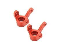 NexusDrive 2 PCS di Upgrade della Curva a Tazza di in Metallo Compatibile con Modello di Auto RC in 1/16 XMYKC01CM e Veicoli Fuoristrada Simili(Red)