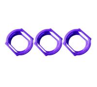 NexusDrive 3pcs TPU TPU Stampato 3D Protettore Lens Protettore Cover di Protezione del Filtro Drone Compatibile con O4 Air Unit Air PRO Accessori del modulo di Trasmissione(Purple)