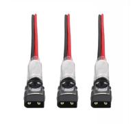 NexusDrive 3pcs xt30u m condensatore Spina 35v 470uf condensatore elettrolitico Solido con Filo da 16awg Compatibile con Parti di ESC di droni RC e componenti elettronici Simili