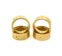 NexusDrive 4pcs 1/24 RC Wheel Hub Ottone Controllo aggiornamento delle Parti compatibili con Modelli di vagoni di Alimentazione FMS
