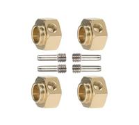NexusDrive 4pcs 6mm 8mm da 10 mm in ottone estese adattatore compatibile con 1 a 10 parti di aggiornamento del crawler RC Crawler adatta ai modelli in stile TRX6(6MM)