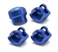 NexusDrive 4pcs Pagni di aggiornamento 'Ammortizzatore di Ammortizzatore in Alluminio Compatibili con 1/7 1/8 Accettari di Veicoli a Forma di Fit universali in 1/8(Bleu)