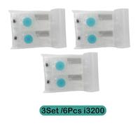 NexusDrive 6 4 2 pezzi I3200 serranda inchiostro testina di stampa compatibile con i materiali di 4720 XP600 JV33 I3200 solvente eco-solvente dumper inchiostro DX5 XP600(6pcs)