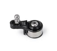 NexusDrive ARM SERVO SERVO SERVO REGOLABILE ALLUMINIO COMPATIBILE CON AUT CRAWLER RC da 1 10 come Trx6 TT01 e modelli simili(Black)