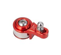NexusDrive ARM SERVO SERVO SERVO REGOLABILE ALLUMINIO COMPATIBILE CON AUT CRAWLER RC da 1 10 come Trx6 TT01 e modelli simili(Red)