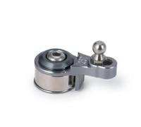 NexusDrive ARM SERVO SERVO SERVO REGOLABILE ALLUMINIO COMPATIBILE CON AUT CRAWLER RC da 1 10 come Trx6 TT01 e modelli simili(Titanium)