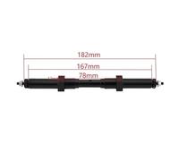NexusDrive Asse posteriore in metallo non abilitabile non abilizzato 133,5 mm 155 mm 182 mm per rimorchi in 1 14 e 1 10 Modelli di carichi di sostituzione fai -da -te(182mm)