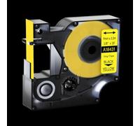 NexusDrive Compatibile con 9 12 tappeti da 19 mm per A18488 A18444 A18432 Etichetta in poliestere in nylon flessibile universale per 1000 5200 3M PL150(9mm Vinyl Yellow)