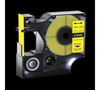 NexusDrive Compatibile con 9 12 tappeti da 19 mm per A18488 A18444 A18432 Etichetta in poliestere in nylon flessibile universale per 1000 5200 3M PL150(12mm Nylon Yellow)