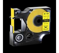 NexusDrive Compatibile con 9 12 tappeti da 19 mm per A18488 A18444 A18432 Etichetta in poliestere in nylon flessibile universale per 1000 5200 3M PL150(12mm Vinyl Yellow)