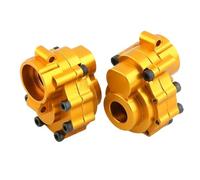 NexusDrive Coppa dello sterzo del coperchio per attrezzatura per assi per auto RC 8290 PORTALE PORTALE PORTALE 8253 Compatibile con veicoli crawler da 10 in(Yellow)