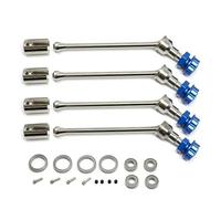NexusDrive di addestramento di addestramento esteso in Acciaio 8996x 4 Parti di aggiornamento in Metallo compatibili con 1 a 10 Auto in Binario RC Come 89086 e Modelli Simili(Silver Blue)