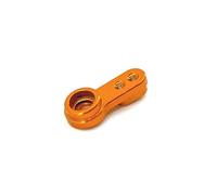 NexusDrive FMS Compatible Metal Servo Arm Servo Horn Upgrade Parte per 1 Accessori per auto a 24 RC Crawler(Yellow)