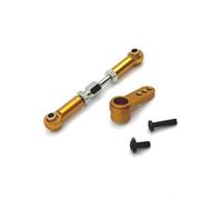 NexusDrive H16 16207 16208 16209 16210 Metal 25t Servo ARM Horn Aggiornamento della canna per aggiornare i modelli di automobili RC compatibili con Servi standard(Yellow)