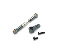 NexusDrive H16 16207 16208 16209 16210 Metal 25t Servo ARM Horn Aggiornamento della canna per aggiornare i modelli di automobili RC compatibili con Servi standard(Titanium)