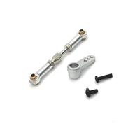 NexusDrive H16 16207 16208 16209 16210 Metal 25t Servo ARM Horn Aggiornamento della canna per aggiornare i modelli di automobili RC compatibili con Servi standard(Silver)