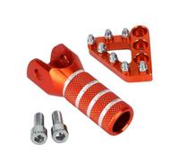 NexusDrive Leva del pedale della leva del cambio del freno posteriore Testi di cambio compatibili con EXC Excf XCF XCW XCFW SX SXF MX 125 250 350 530 SMC 690 950 Modelli(Set orange)