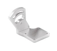 NexusDrive Sede di supporto per motori in metallo aggiornato 7760 Compatibile con 2,5 3,3 parti di sostituzione del veicolo RC per accessori di aggiornamento del modello REVO(Silver)