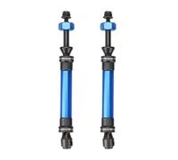 NexusDrive Set di Alberi di addestramento in Metallo di 4 Pezzi compatibili con 1 a 10 Parti di aggiornamento di Auto RC per VXL 4x4 4WD Modelli(Blue R)