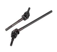 NexusDrive Set di assi universali in acciaio trattato termico e alberi 'assale posteriore compatibili con VS4-10 F10 Phoenix D44 HD44 F9 Modelli 'asse dritto per 1 10 RC Crawler(Universal Axle Set)